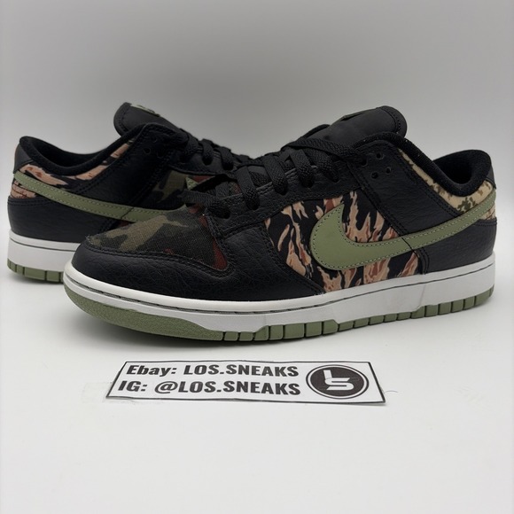 Nike Other - Size 9.5 - Nike‎ Dunk SE Low Black Multi-Camo (DH0957-001)